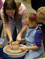 Занятие по гончарному искусству для детей