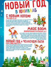 Новогодний утренник для детей от 5 лет Magic Boom