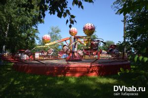 Городской парк отдыха им. А. Гайдара - достопримечательности Хабаровска